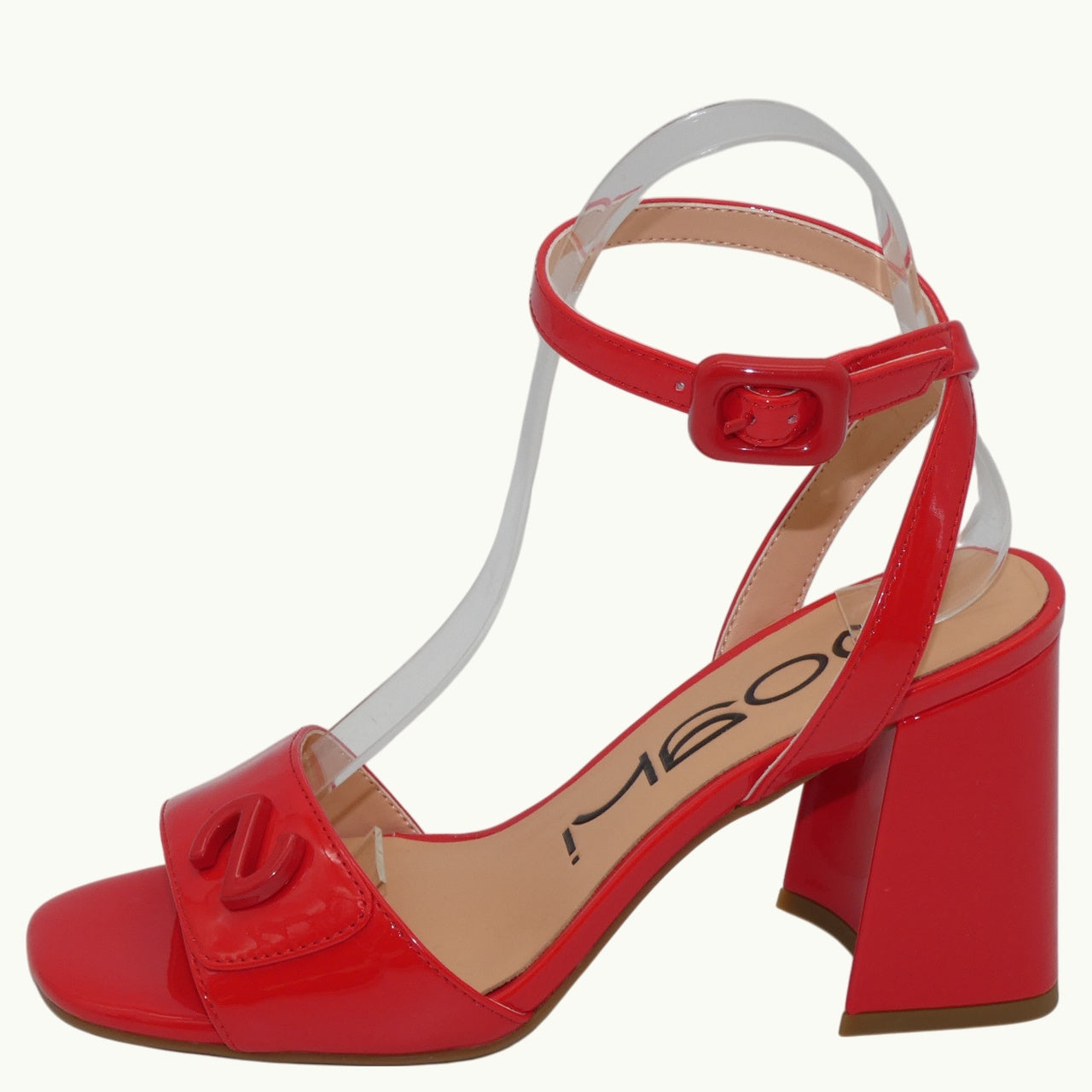 Sandalia Efecto Charol KIKA-01