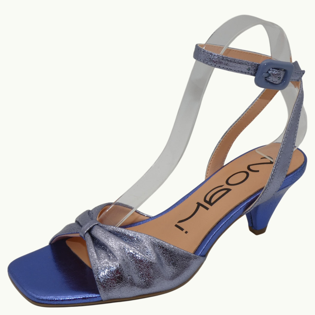 Metallic Heel Strap Sandal NAREL-02