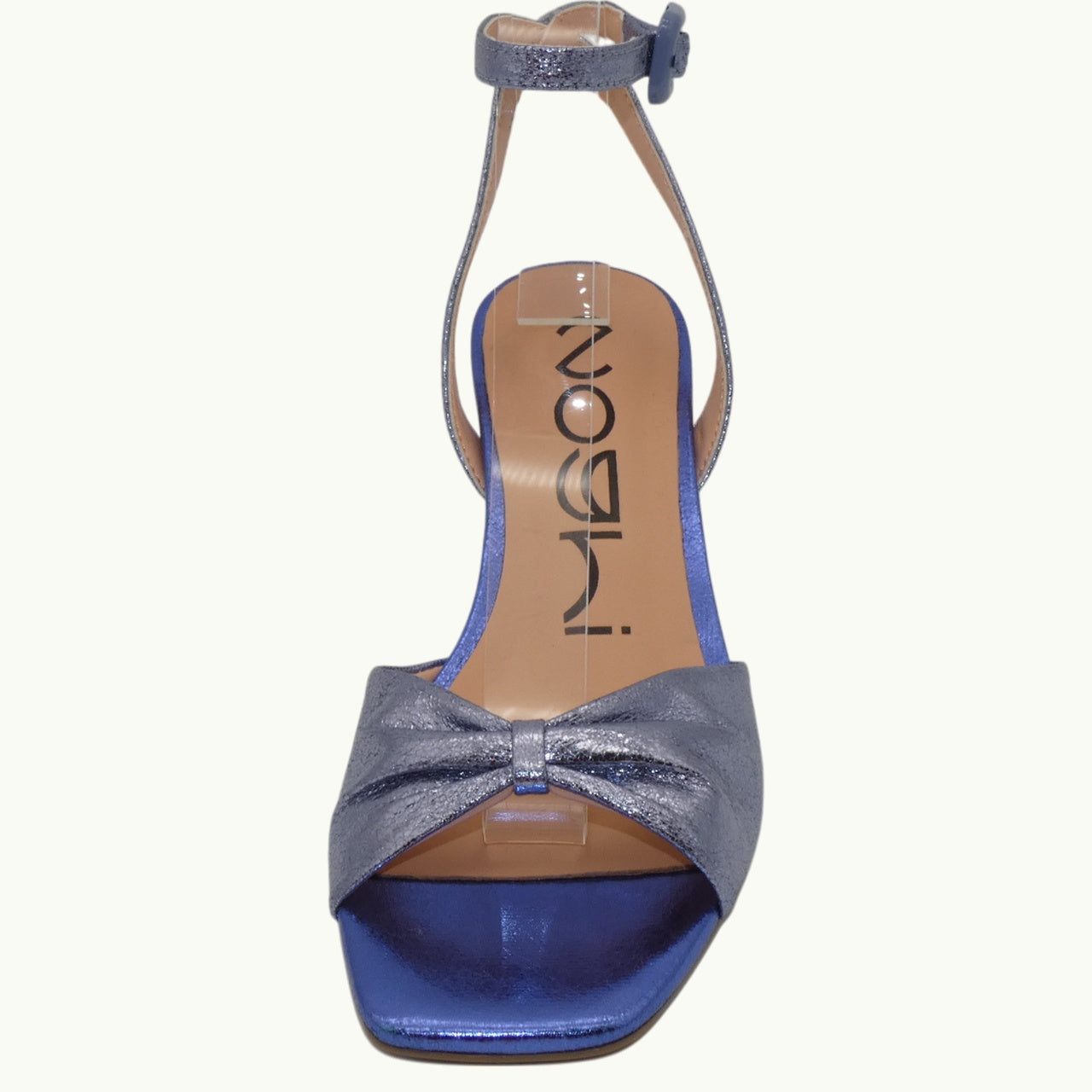 Metallic Heel Strap Sandal NAREL-02