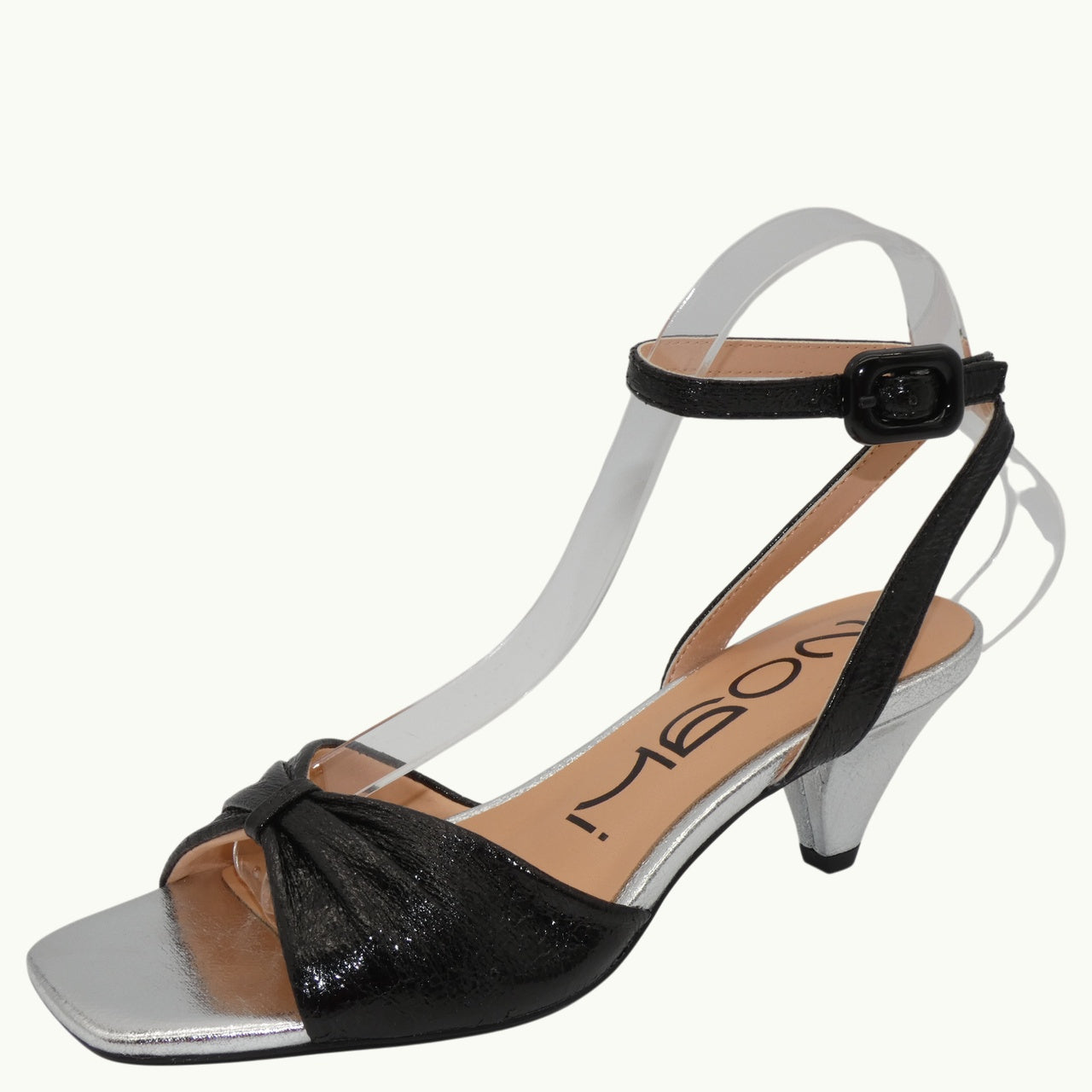 Metallic Heel Strap Sandal NAREL-02