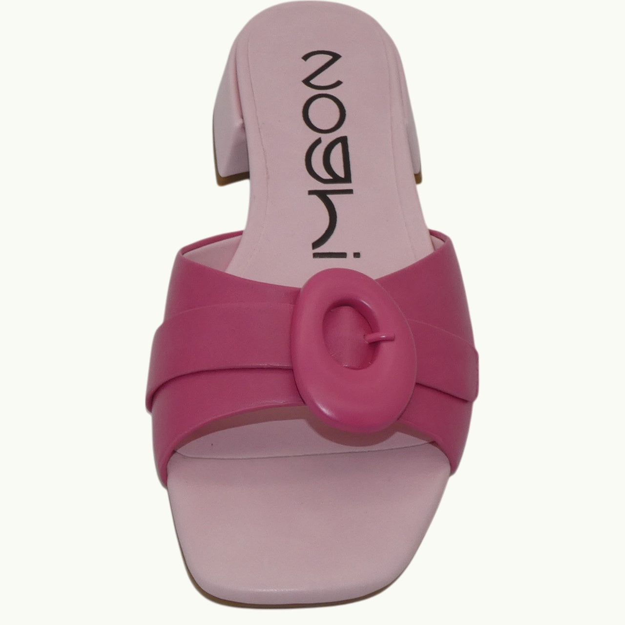 Flat Sandal with Buckle Detail NOBU-03