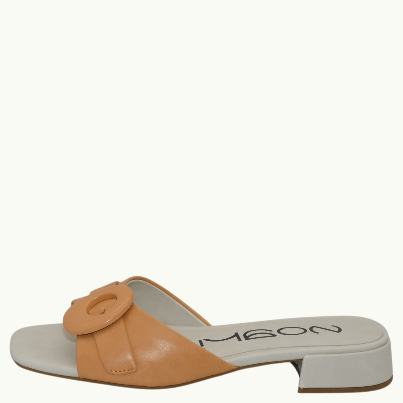 Flat Sandal with Buckle Detail NOBU-03