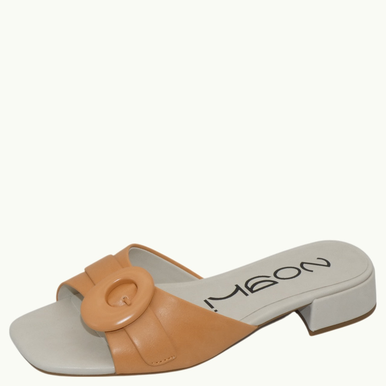 Flat Sandal with Buckle Detail NOBU-03