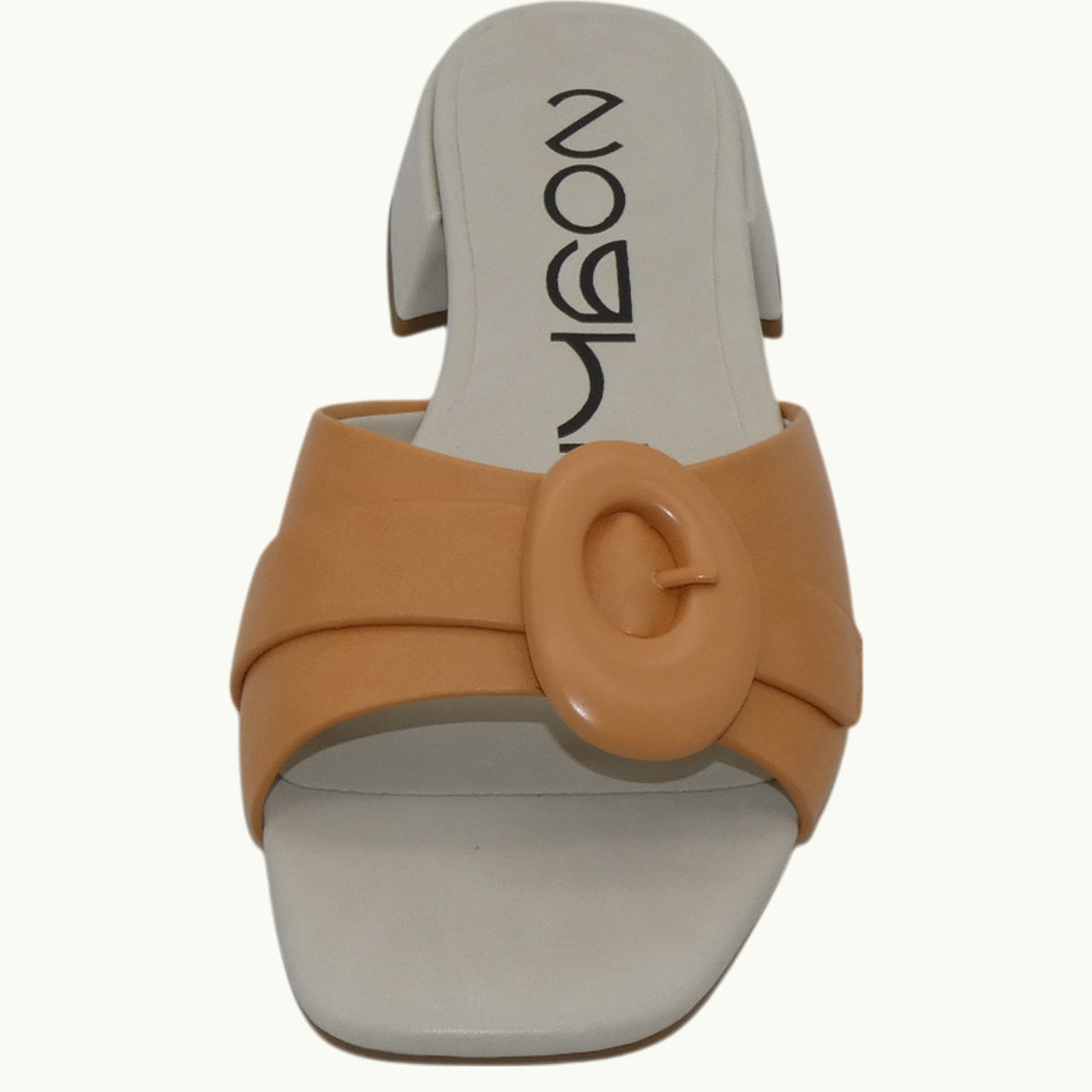 Flat Sandal with Buckle Detail NOBU-03
