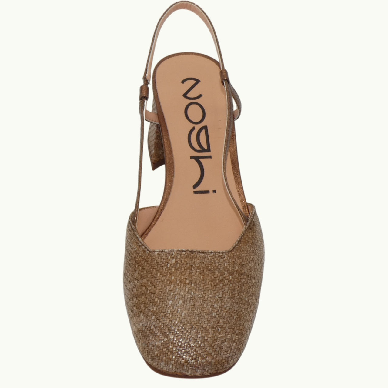 Slingback Raffia Heel TATIN-04