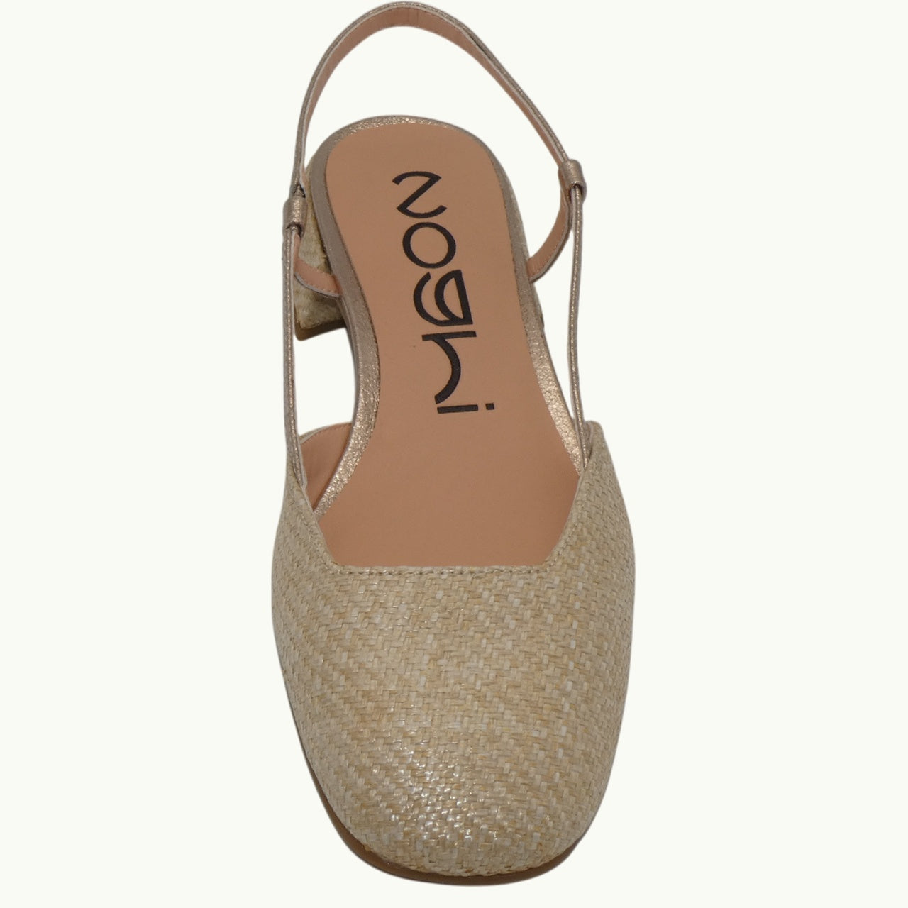 Slingback Raffia Heel NADIA-04