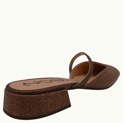 Slingback Raffia Heel NADIA-04